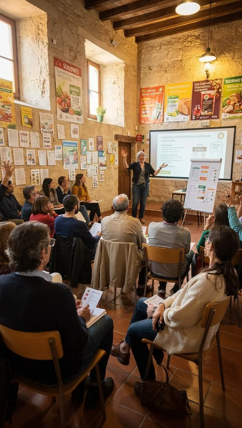 Modern office environment